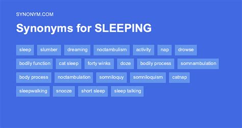 synonyms for slept|antonym for asleep.